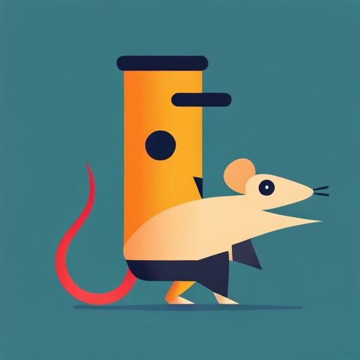 Logo Rat extermination, A Minimalist and Flat Design logo designed all the professionals in Rat extermination.